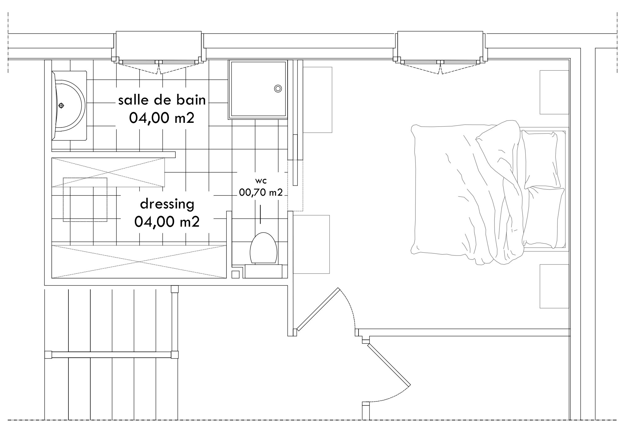 Salle De Bain B. - Céline Commaille - Architecte Annecy