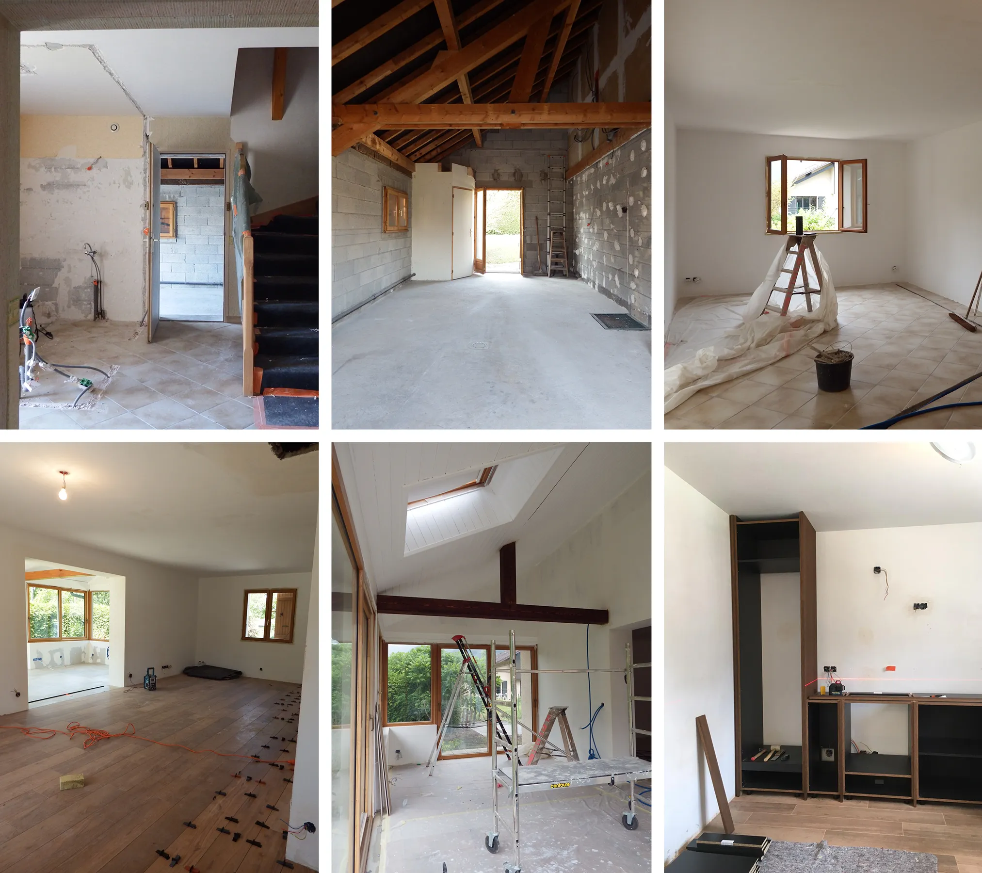Maison R. - Rénovation d'une maison à Doussard par Céline Commaille Architecte