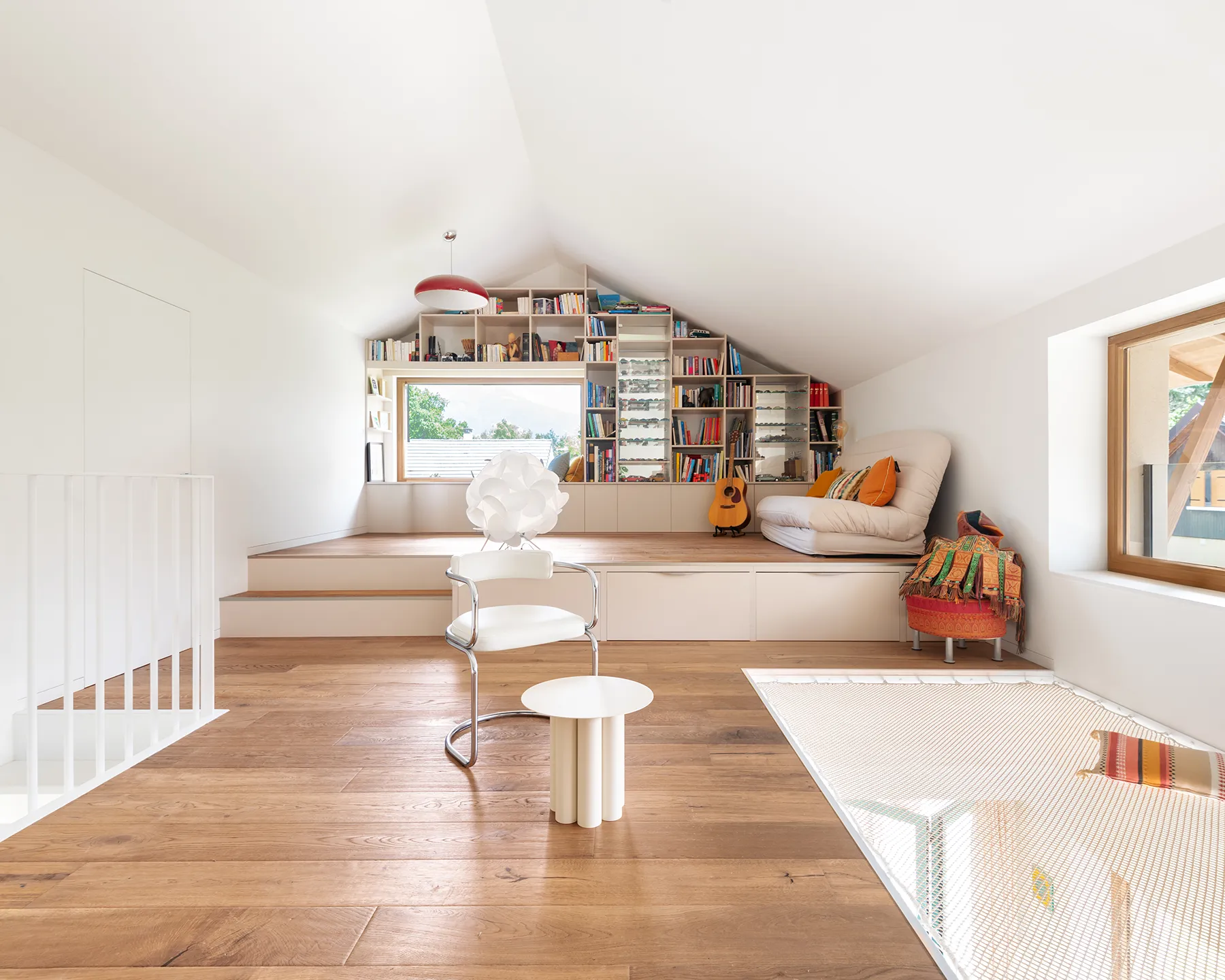 Intérieur de la maison D., projet d'architecture à Saint Jorioz (74) par Céline Commaille Architecte