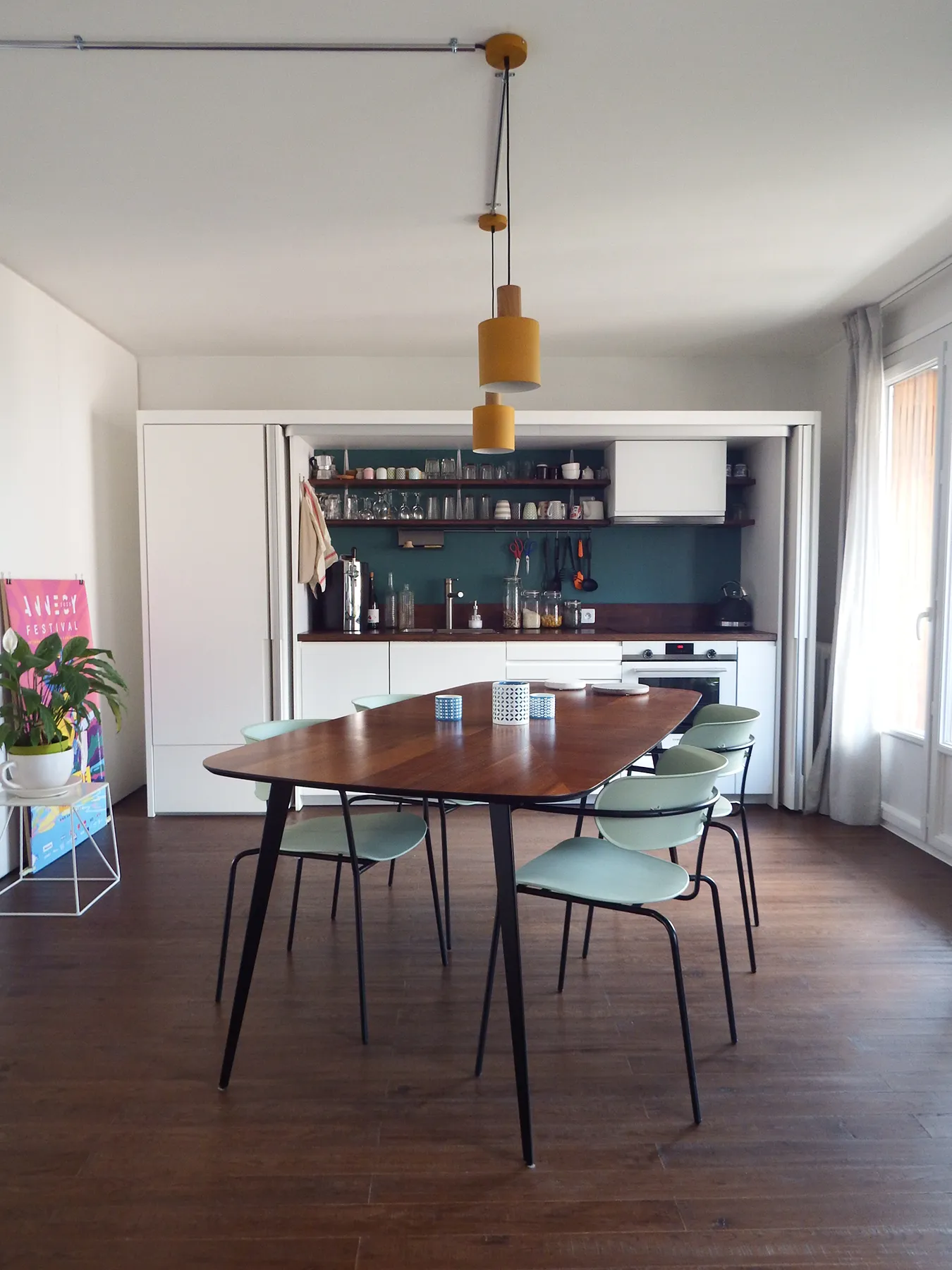 Appartement CG. - Rénovation d'un appartement à Annecy par Céline Commaille Architecte