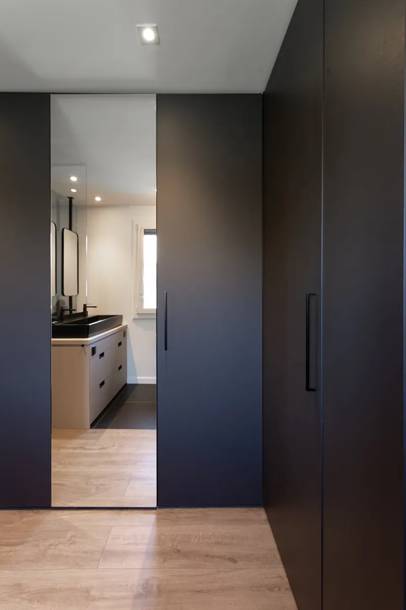 Salle de bain B. - Rénovation d'une salle de bain à Pers-Jussy par Céline Commaille Architecte