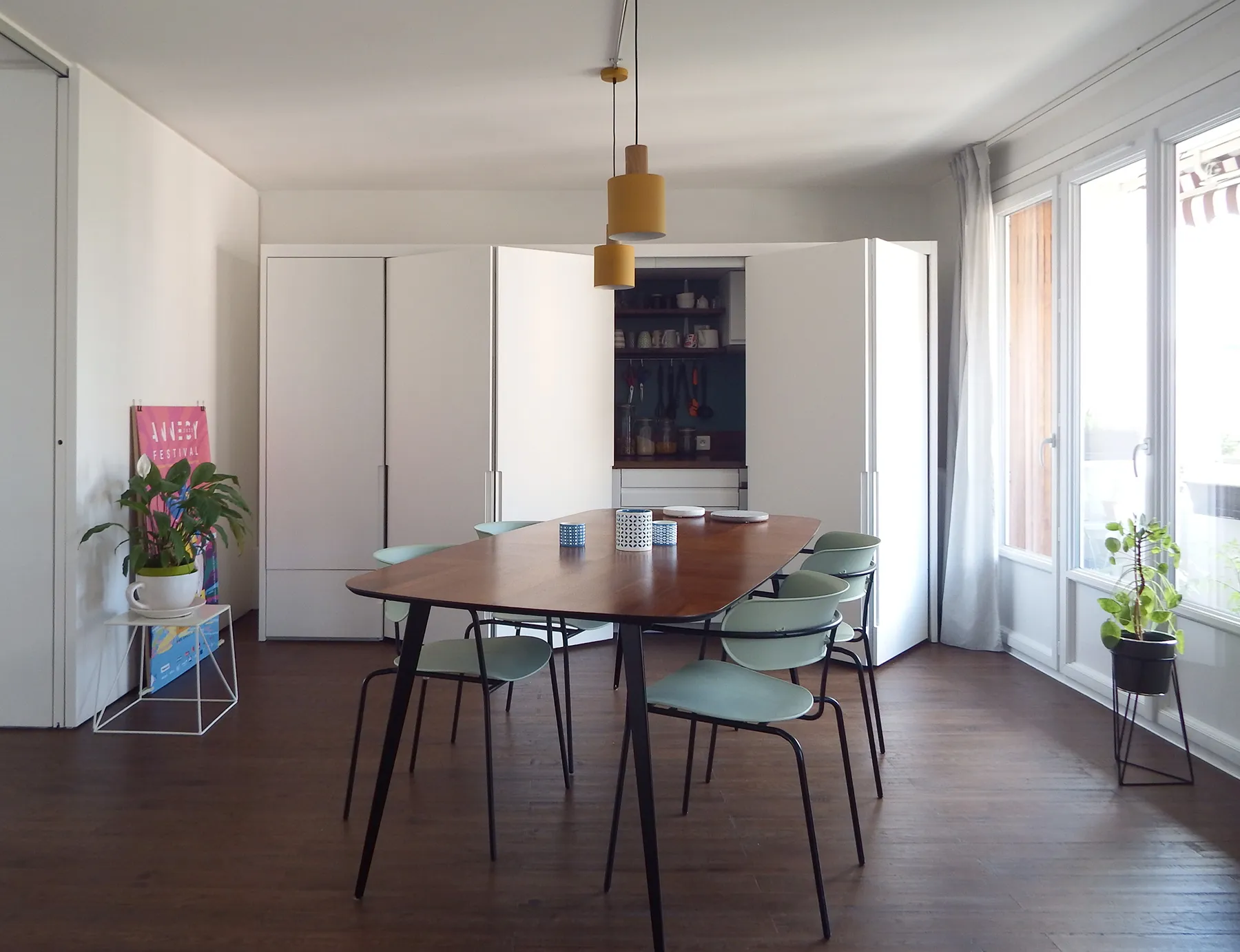 Appartement CG. - Rénovation d'un appartement à Annecy par Céline Commaille Architecte