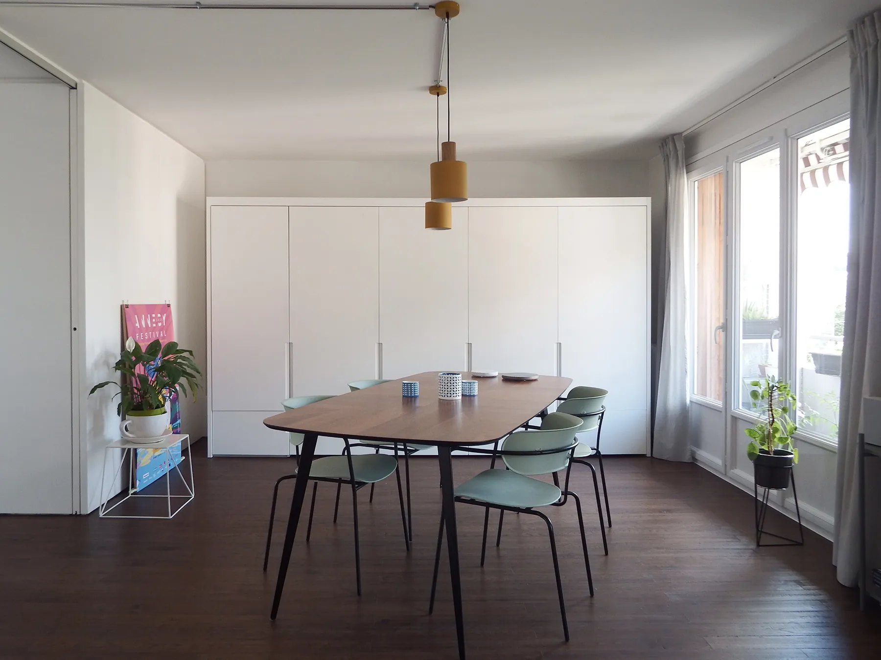 Appartement CG. - Rénovation d'un appartement à Annecy par Céline Commaille Architecte