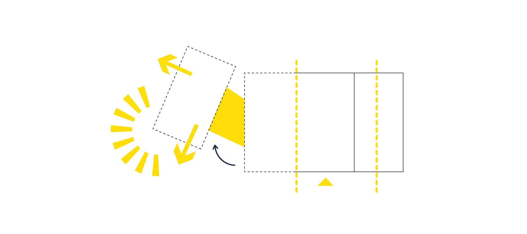 Esquisse de la maison F. - EXTENSION ET TRANSFORMATION INTERIEURE D’UNE MAISON INDIVIDUELLE à Duingt par Céline Commaille Architecte