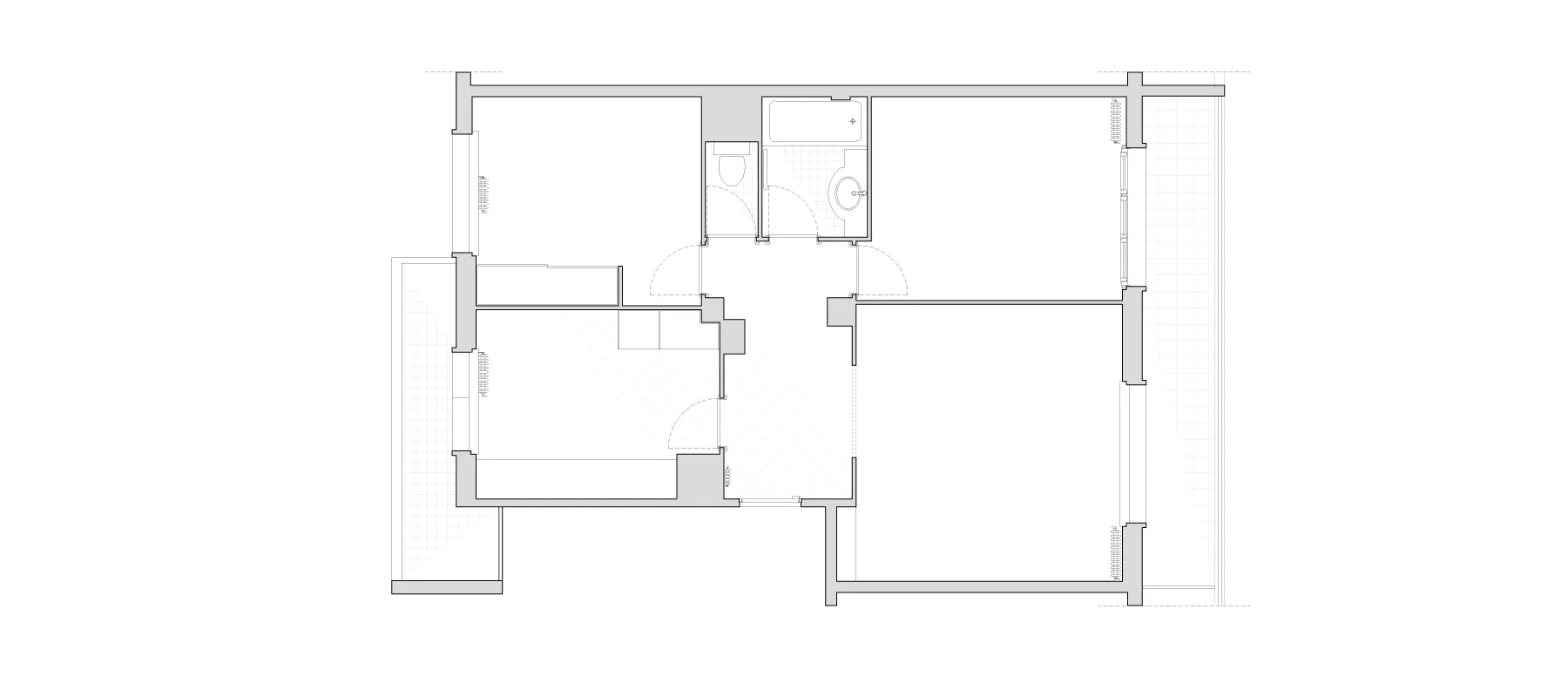 Appartement CG. - Rénovation d'un appartement à Annecy par Céline Commaille Architecte